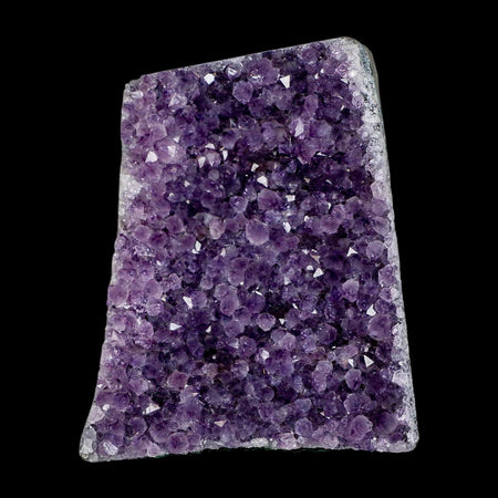 4.7" Rough Purple Amethyst Crystal Cluster Mineral Specimen Brazil Self Standing