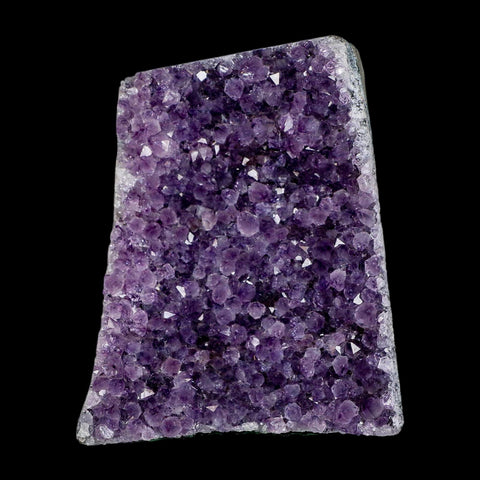 4.7" Rough Purple Amethyst Crystal Cluster Mineral Specimen Brazil Self Standing - Fossil Age Minerals