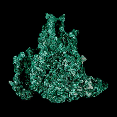 2.1" Dark Green Malachite Crystal Mineral Specimen Tiznit Province Morocco