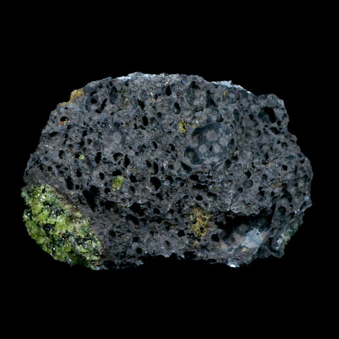 XL 4.3" Natural Emerald Peridot Crystal Minerals On Volcanic Rock Gila, Arizona - Fossil Age Minerals