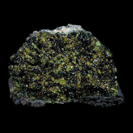 XL 3.9" Natural Emerald Peridot Crystal Minerals On Volcanic Rock Gila, Arizona