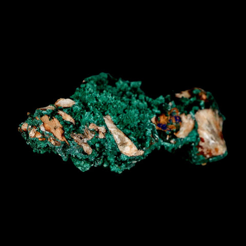 3.2" Dark Green Malachite Crystal Mineral Specimen Tiznit Province Morocco