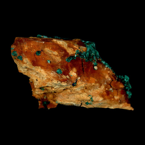 2.4" Dark Green Malachite Crystal Mineral Specimen Tiznit Province Morocco