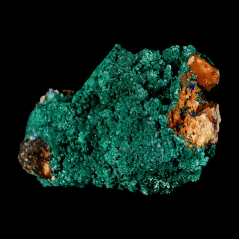 2.1" Dark Green Malachite Crystal Mineral Specimen Tiznit Province Morocco