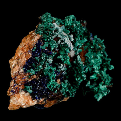 2.5" Dark Green Malachite Crystal Mineral Specimen Tiznit Province Morocco