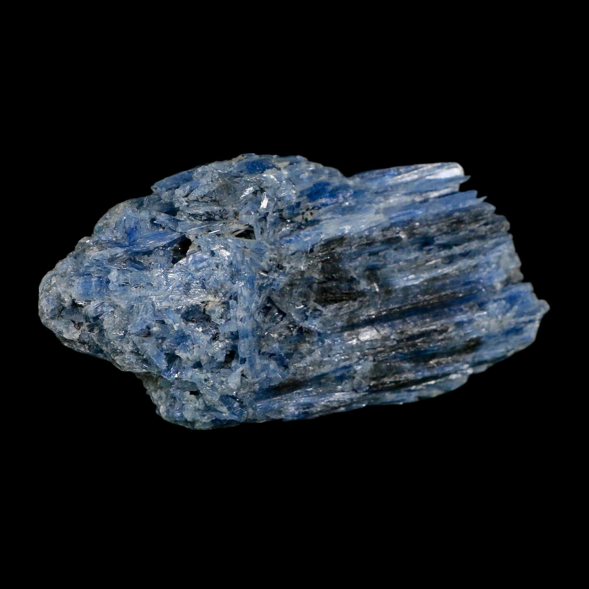 4.2" Rough Natural Sky Blue Kyanite And Quartz Crystal Mineral Specimen Brazil