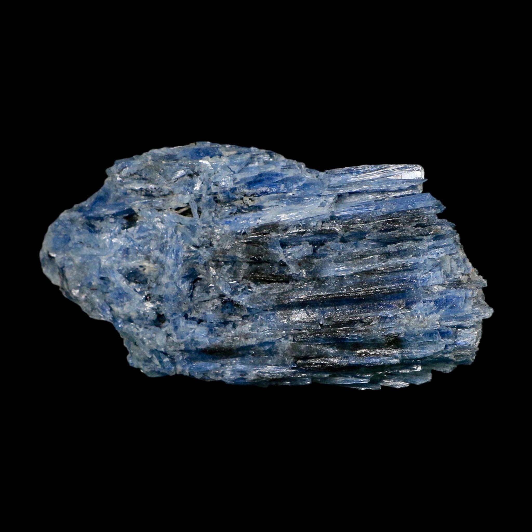4.2" Rough Natural Sky Blue Kyanite And Quartz Crystal Mineral Specimen Brazil