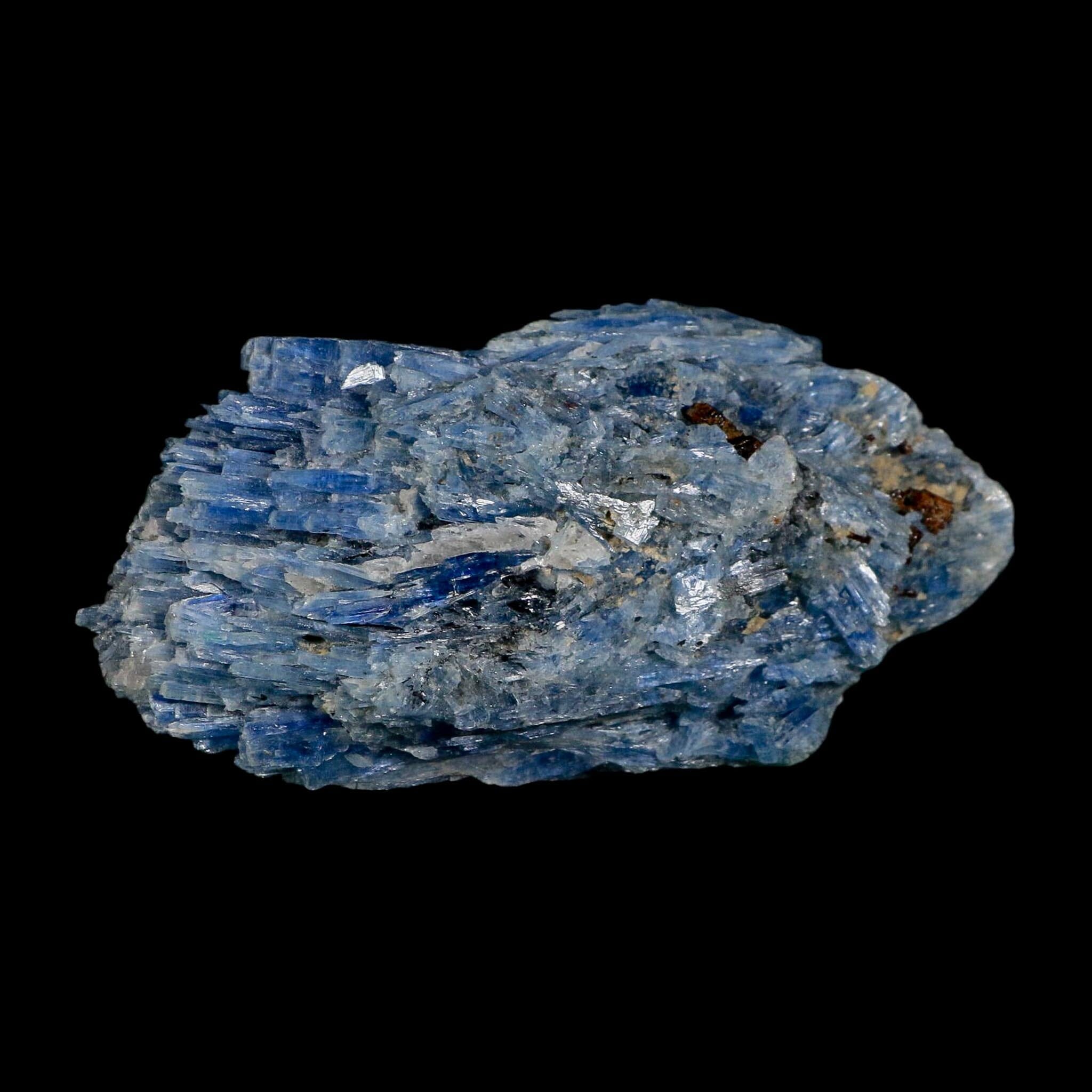 4.2" Rough Natural Sky Blue Kyanite And Quartz Crystal Mineral Specimen Brazil