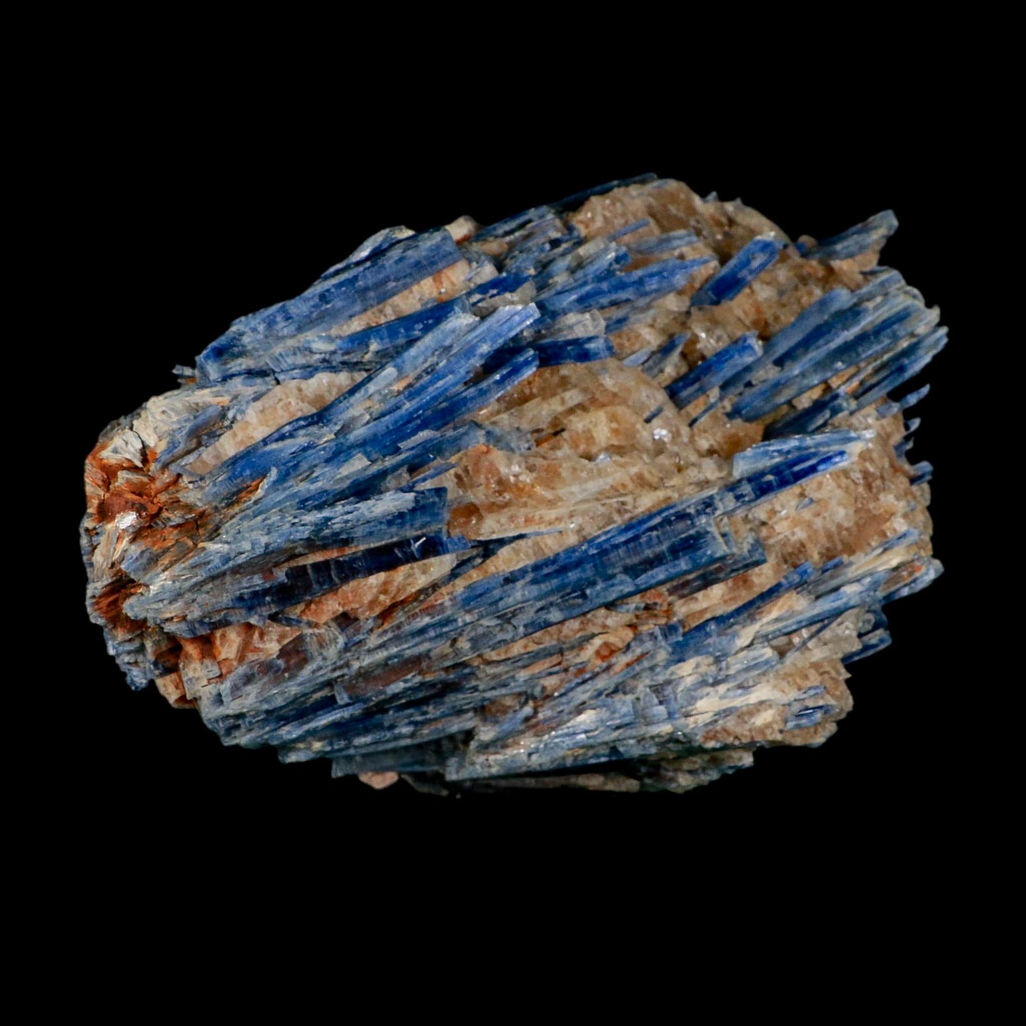 6.5" Rough Natural Sky Blue Kyanite And Quartz Crystal Mineral Specimen Brazil