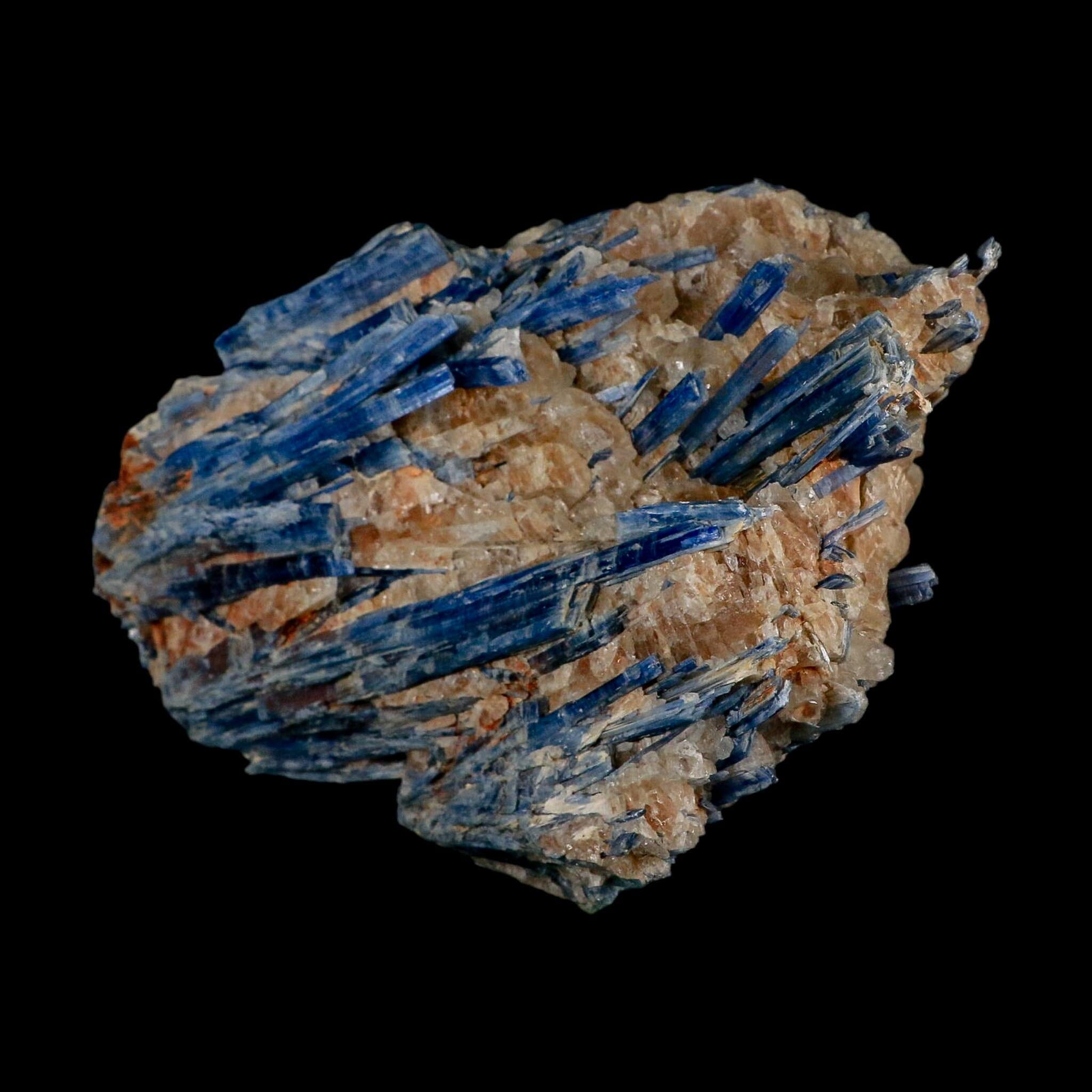 6.5" Rough Natural Sky Blue Kyanite And Quartz Crystal Mineral Specimen Brazil