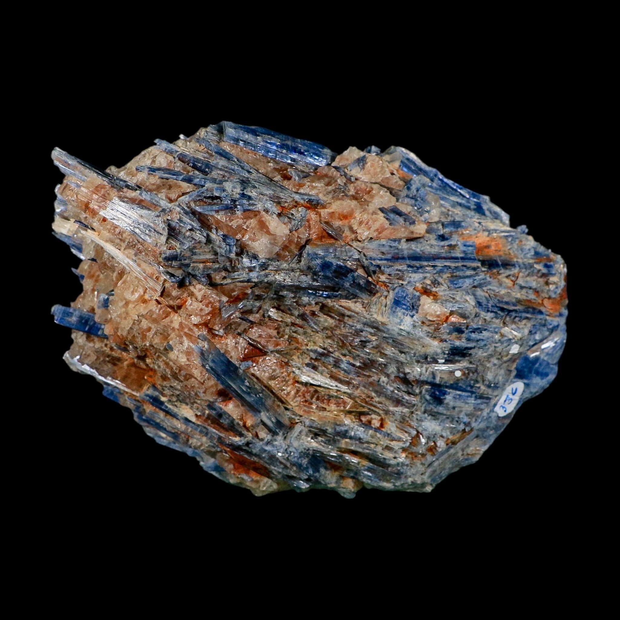 6.5" Rough Natural Sky Blue Kyanite And Quartz Crystal Mineral Specimen Brazil