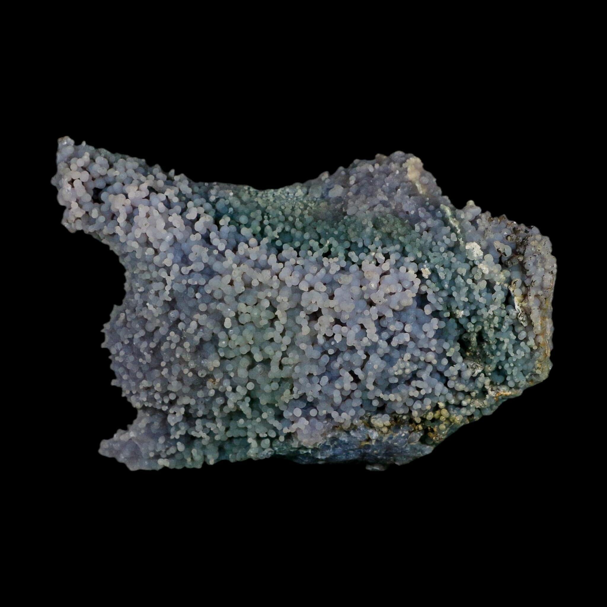 4.5" Purple And Green Grape Agate Botryoidal Crystal Cluster Mineral Sulawesi Island