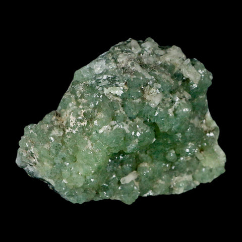 3.6" Rough Green Prehnite Crystal Mineral Specimen Location Imilchil, Morocco - Fossil Age Minerals
