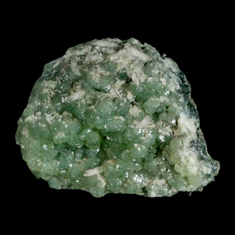 3.6" Rough Green Prehnite Crystal Mineral Specimen Location Imilchil, Morocco - Fossil Age Minerals