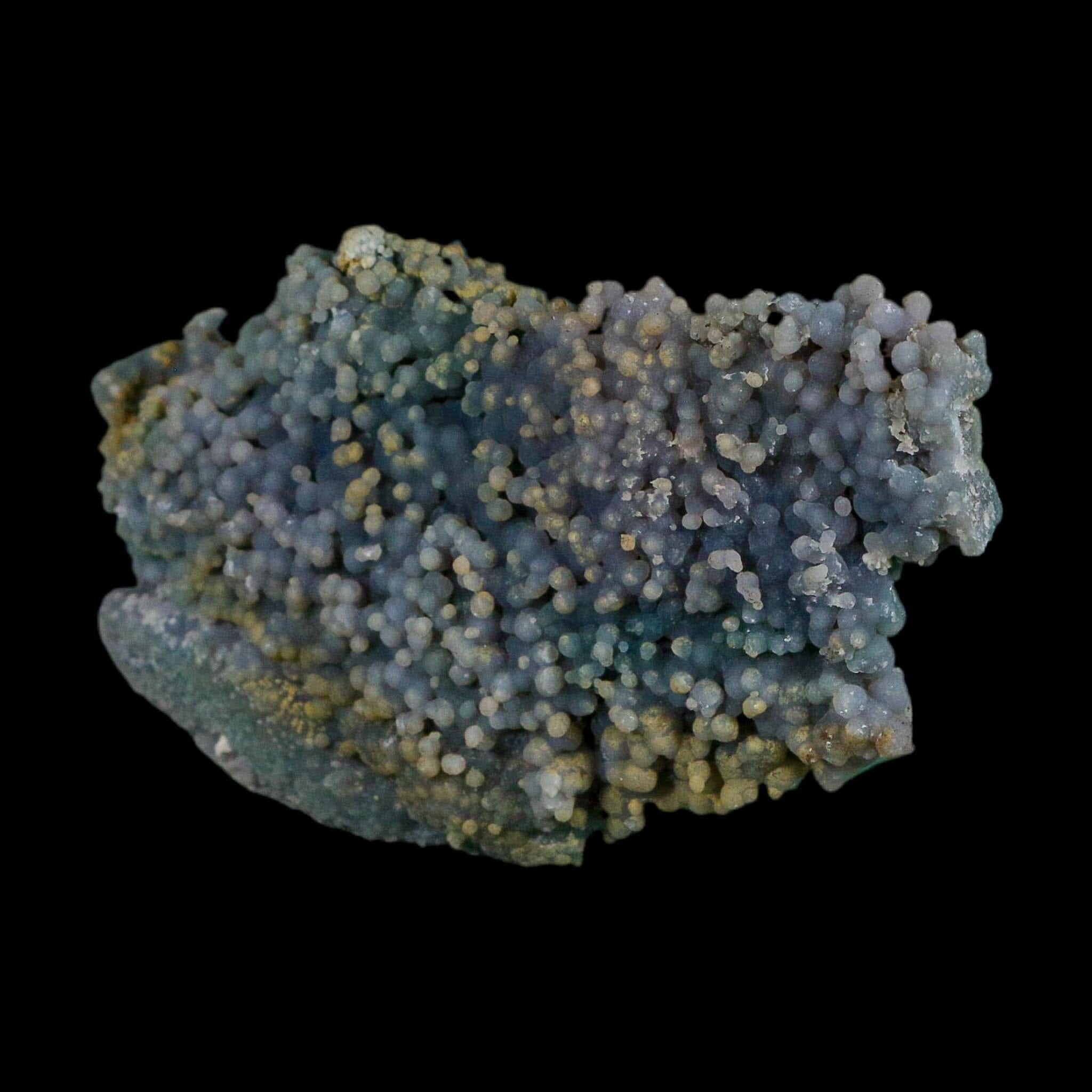 4.7" Purple And Green Grape Agate Botryoidal Crystal Cluster Mineral Sulawesi Island