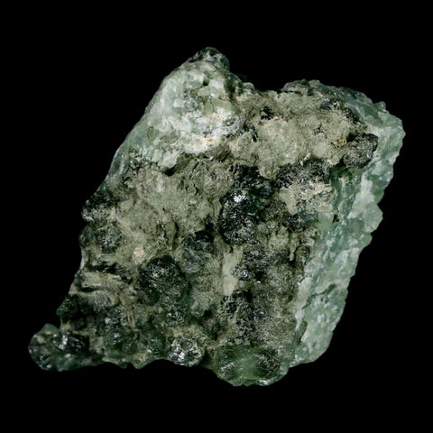 3.2" Rough Green Prehnite Crystal Mineral Specimen Location Imilchil, Morocco - Fossil Age Minerals