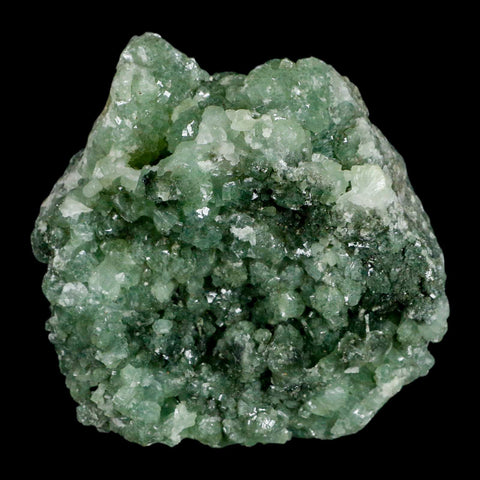 4.2" Rough Green Prehnite Crystal Mineral Specimen Location Imilchil, Morocco - Fossil Age Minerals