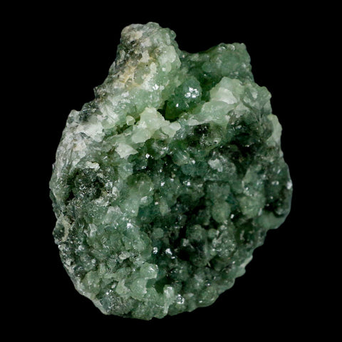 4.2" Rough Green Prehnite Crystal Mineral Specimen Location Imilchil, Morocco - Fossil Age Minerals