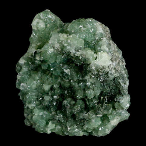 4.2" Rough Green Prehnite Crystal Mineral Specimen Location Imilchil, Morocco - Fossil Age Minerals