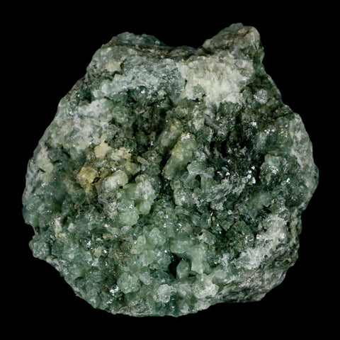 4.2" Rough Green Prehnite Crystal Mineral Specimen Location Imilchil, Morocco - Fossil Age Minerals
