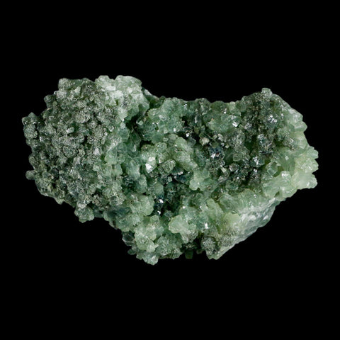 4.8" Rough Green Prehnite Crystal Mineral Specimen Location Imilchil, Morocco - Fossil Age Minerals