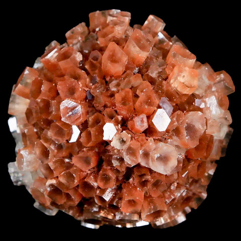 1.8" Aragonite Mineral Two Tone Crystal Cluster Specimen Tazouta Morocco - Fossil Age Minerals