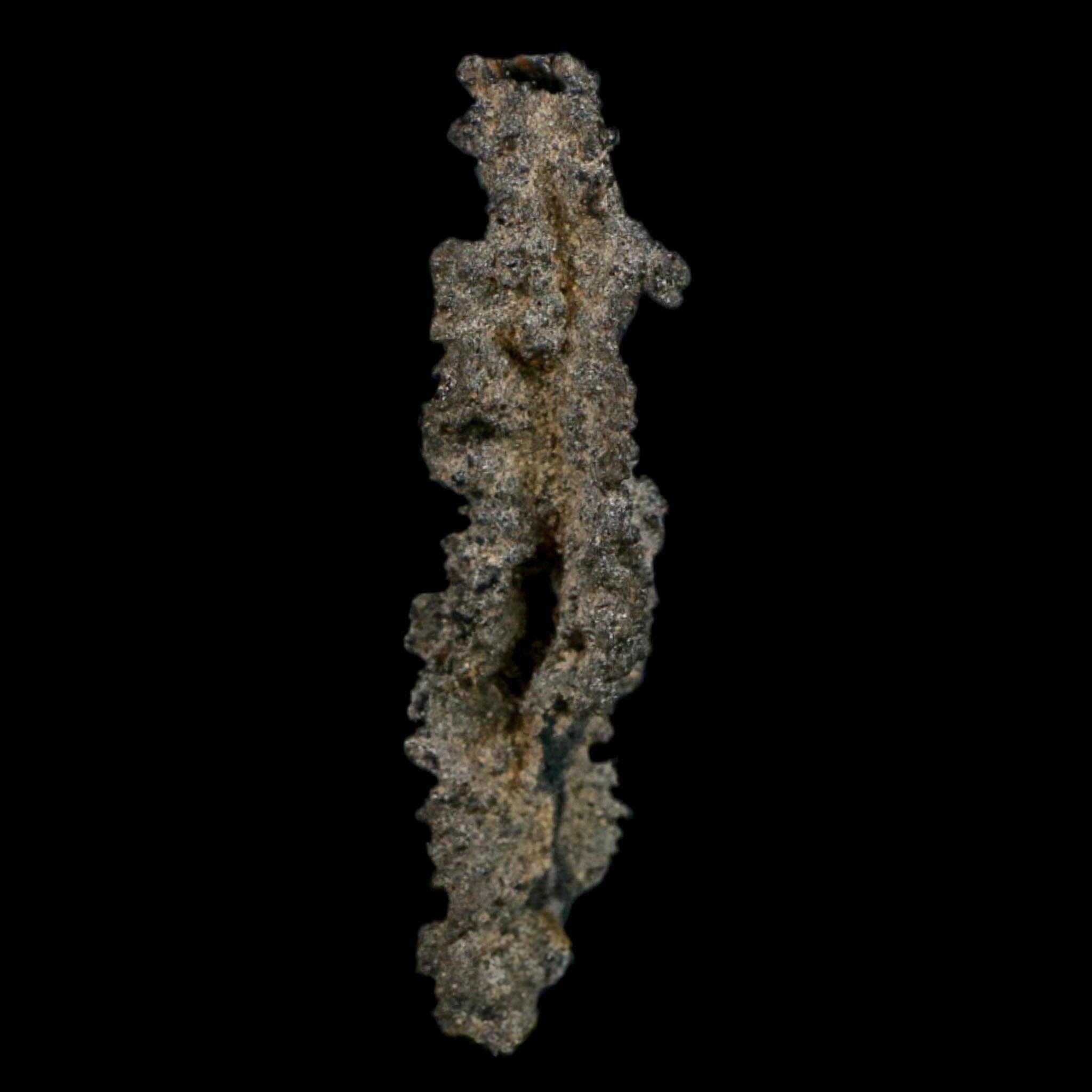 3.2" Fulgurite Petrified Lightning Strike Glass Sahara Desert Algeria - Fossil Age Minerals