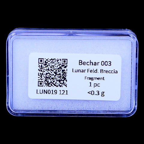 Moon Rock Moon Lunar Meteorite Bechar 003 Algerian Sahara Desert Discovered 2022 - Fossil Age Minerals