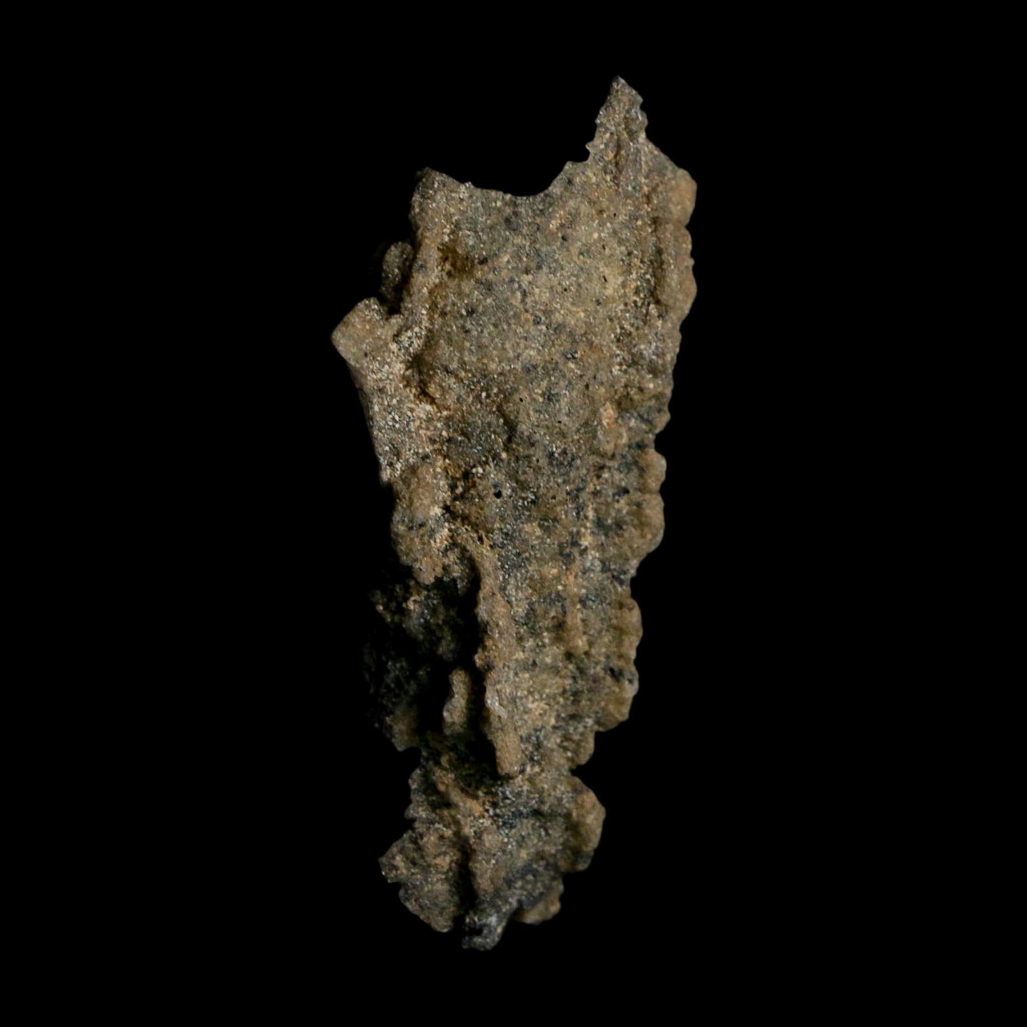 2.7" Fulgurite Petrified Lightning Strike Glass Sahara Desert Algeria - Fossil Age Minerals