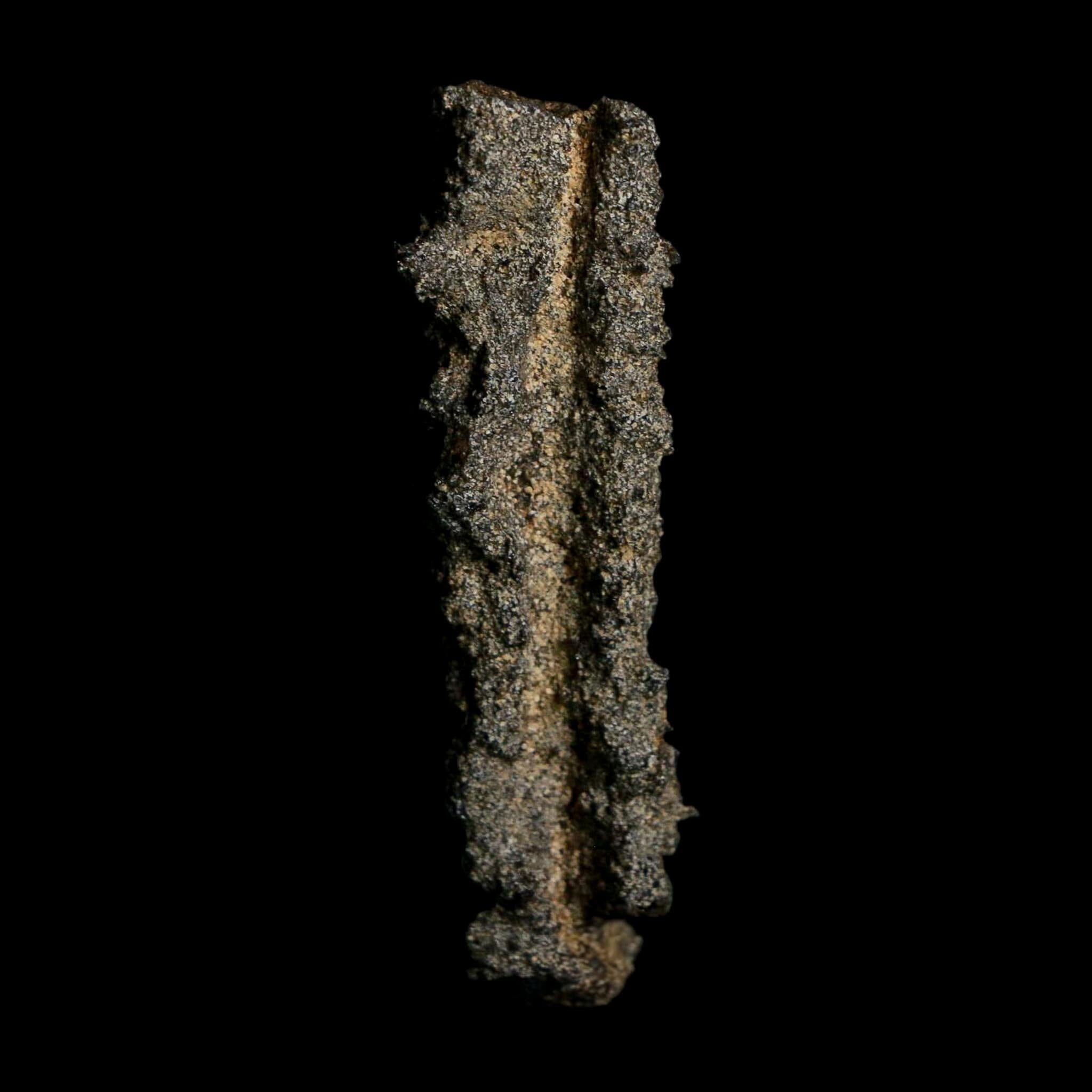 2.7" Fulgurite Petrified Lightning Strike Glass Sahara Desert Algeria - Fossil Age Minerals