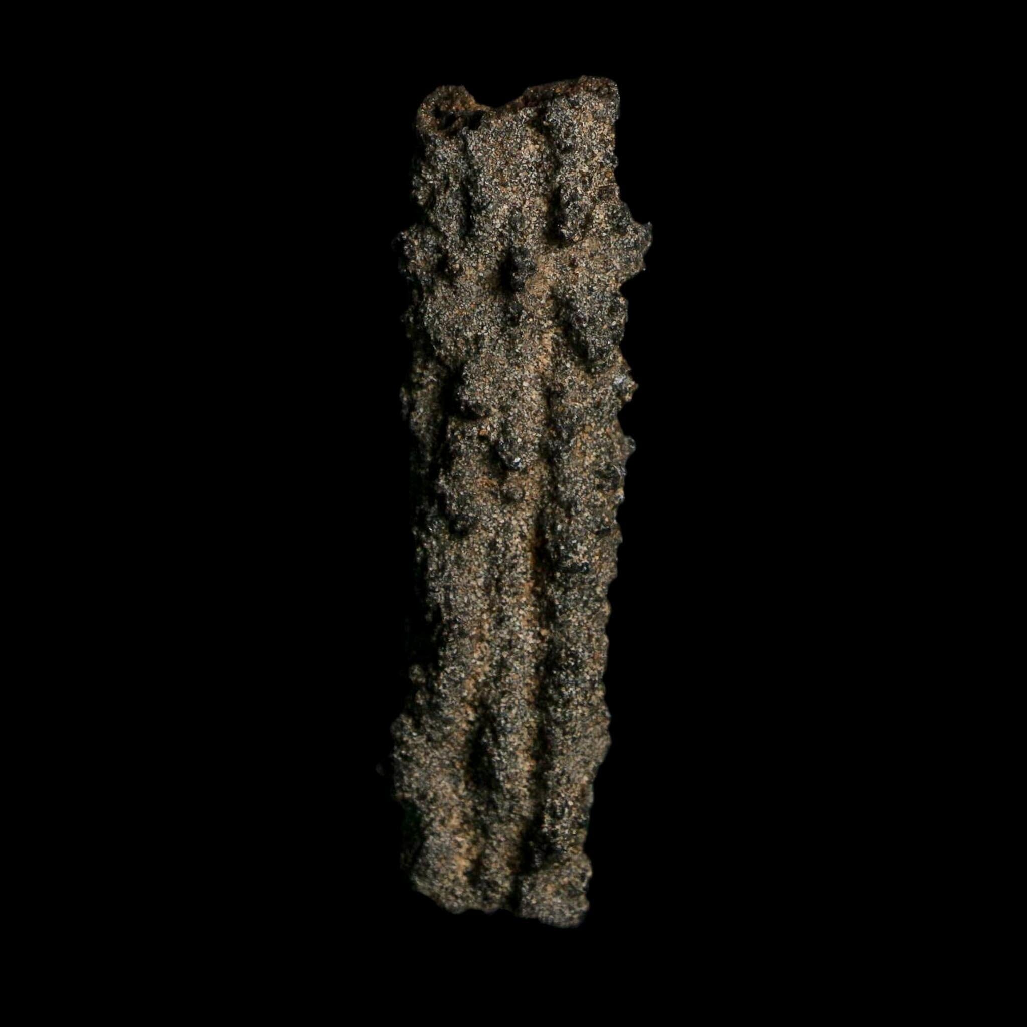 2.7" Fulgurite Petrified Lightning Strike Glass Sahara Desert Algeria - Fossil Age Minerals
