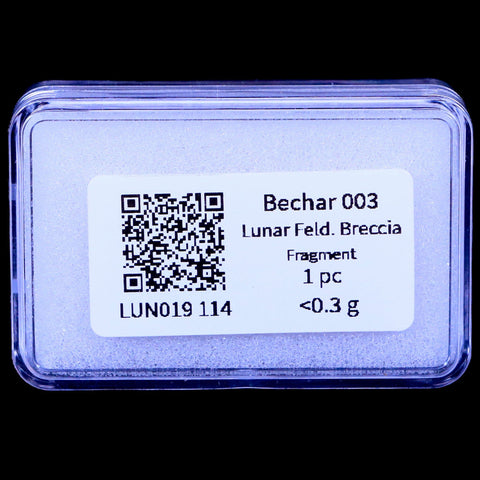 Moon Rock Moon Lunar Meteorite Bechar 003 Algerian Sahara Desert Discovered 2022 - Fossil Age Minerals