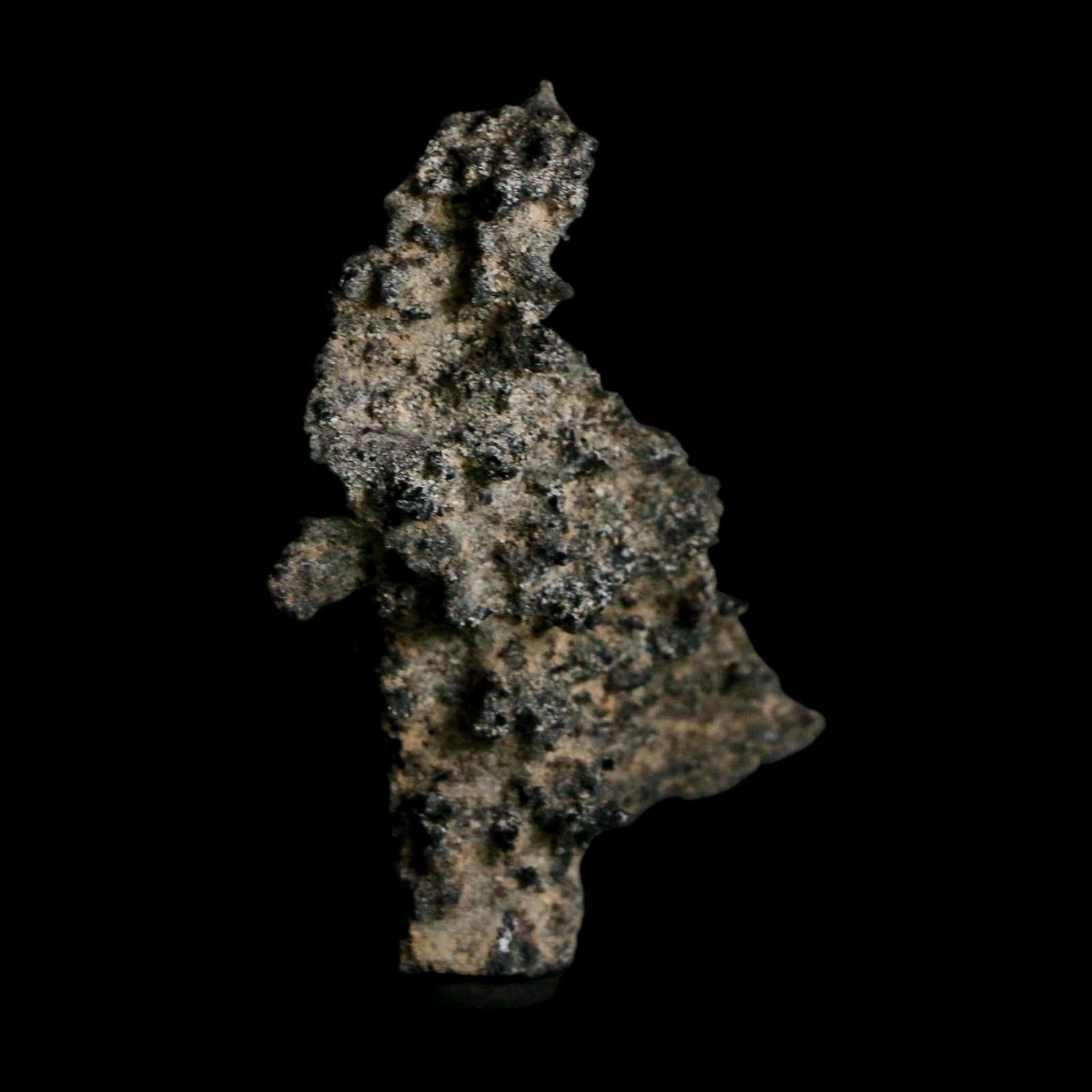 2.6" Fulgurite Petrified Lightning Strike Glass Sahara Desert Algeria - Fossil Age Minerals