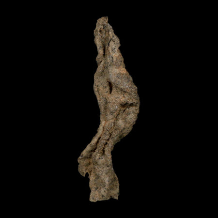 4.3" Fulgurite Petrified Lightning Strike Glass Sahara Desert Algeria