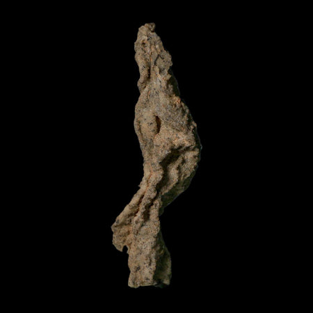 4.3" Fulgurite Petrified Lightning Strike Glass Sahara Desert Algeria