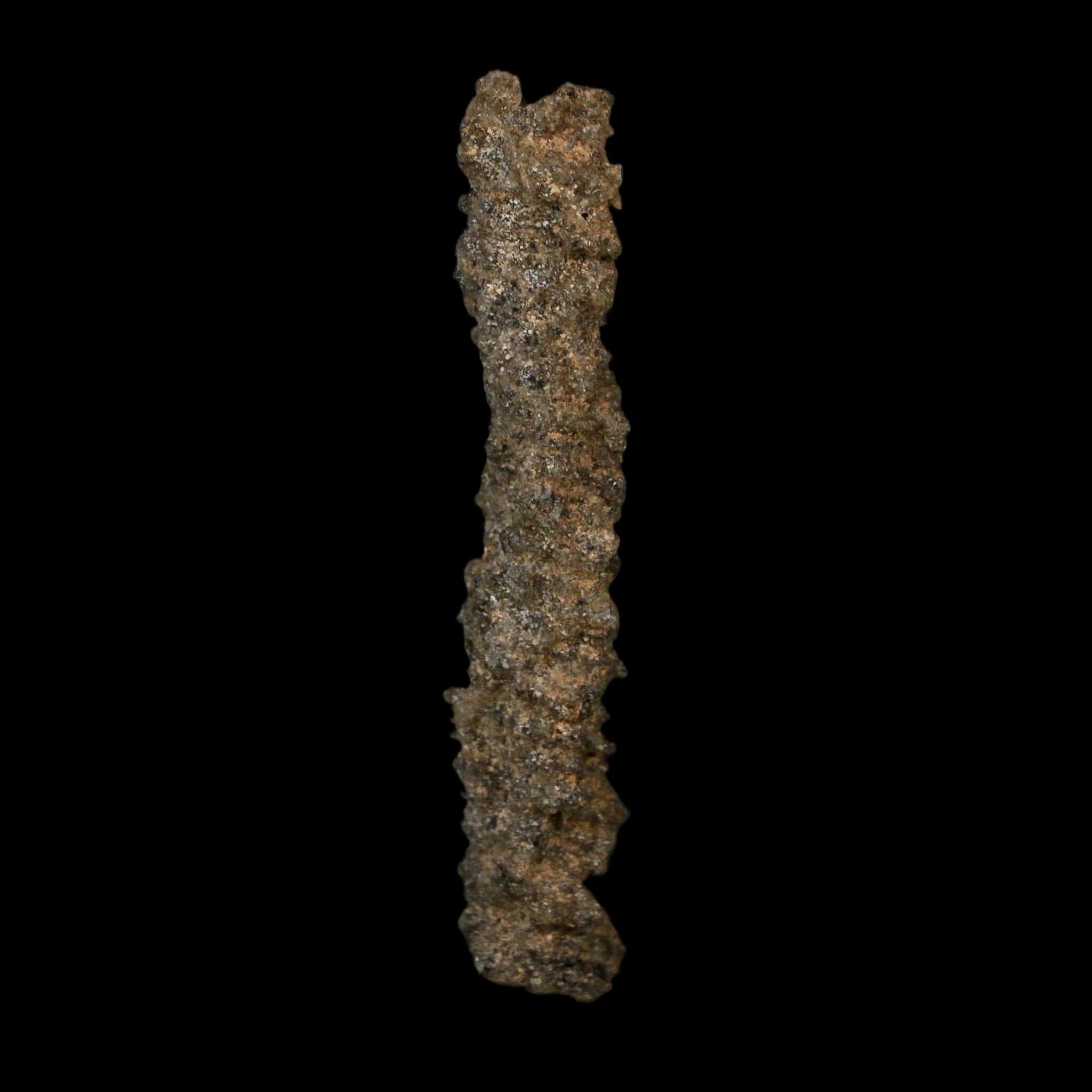 2.8" Fulgurite Petrified Lightning Strike Glass Sahara Desert Algeria - Fossil Age Minerals