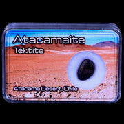 Atacamaite Tektite Impact Wabar Glass Atacama Desert Chile Meteorite Display