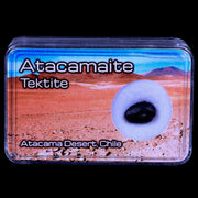 Atacamaite Tektite Impact Wabar Glass Atacama Desert Chile Meteorite Display