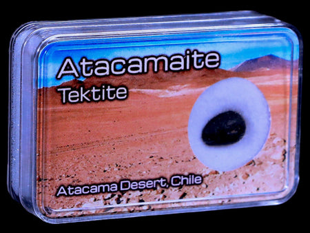 Atacamaite Tektite Impact Wabar Glass Atacama Desert Chile Meteorite Display