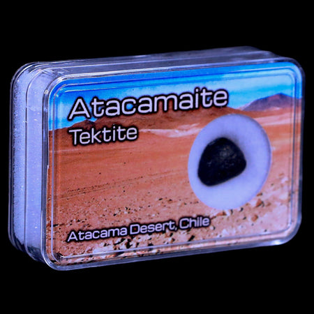 Atacamaite Tektite Impact Wabar Glass Atacama Desert Chile Meteorite Display