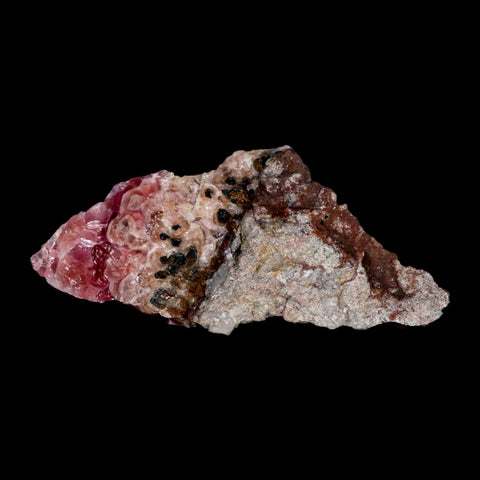 4.1" Pink Cobaltoan Calcite Natural Crystal Druzy Cobalt Mineral Bou Azzer Morocco - Fossil Age Minerals