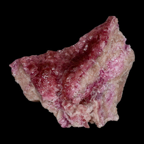 4.4" Pink Cobaltoan Calcite Natural Crystal Druzy Cobalt Mineral Bou Azzer Morocco - Fossil Age Minerals
