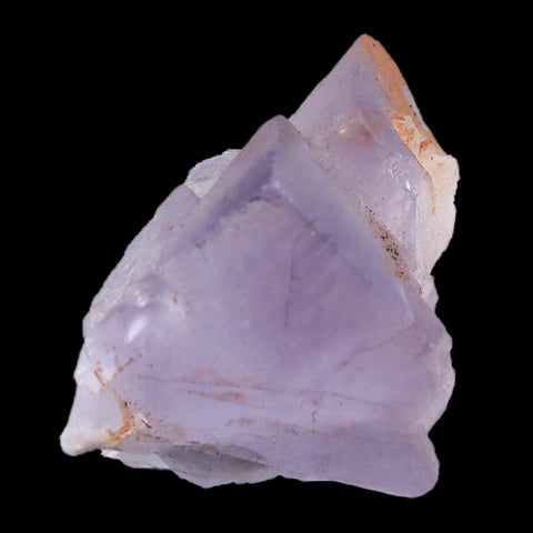 1.8" Purple Fluorite Crystal Cubes Cluster Mineral Specimen Taourirt Morocco - Fossil Age Minerals