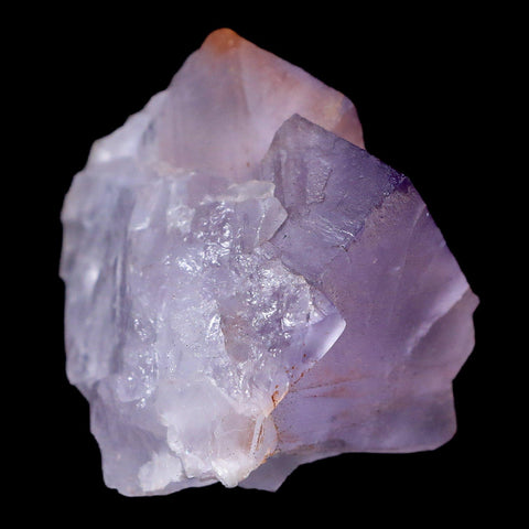 1.8" Purple Fluorite Crystal Cubes Cluster Mineral Specimen Taourirt Morocco - Fossil Age Minerals