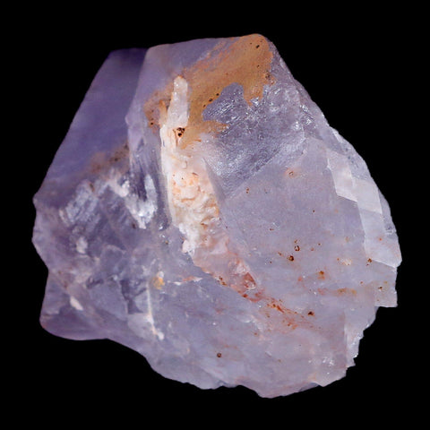 1.8" Purple Fluorite Crystal Cubes Cluster Mineral Specimen Taourirt Morocco - Fossil Age Minerals