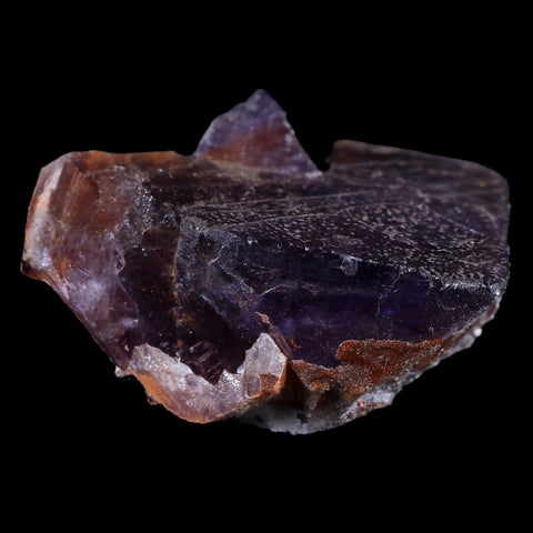 3.5" Purple Fluorite Crystal Cube Cluster Mineral Specimen Taourirt Morocco - Fossil Age Minerals