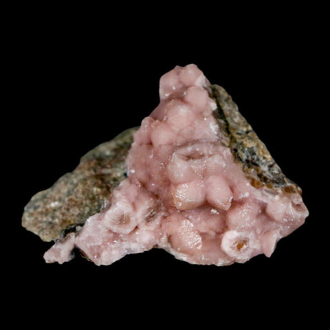 2.4" Pink Cobaltoan Calcite Natural Crystal Druzy Cobalt Mineral Bou Azzer Morocco - Fossil Age Minerals