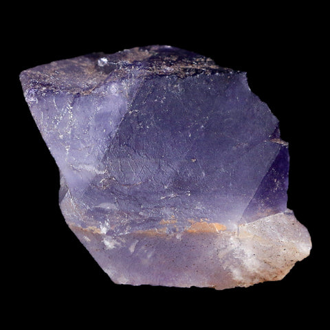 1.9" Purple Fluorite Crystal Mineral Specimen Taourirt Morocco - Fossil Age Minerals