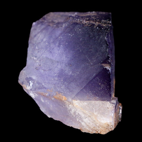 1.9" Purple Fluorite Crystal Mineral Specimen Taourirt Morocco - Fossil Age Minerals