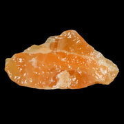 3.7" Natural Rough Orange Calcite Crystal Mineral Specimen Nuevo Leon Mexico